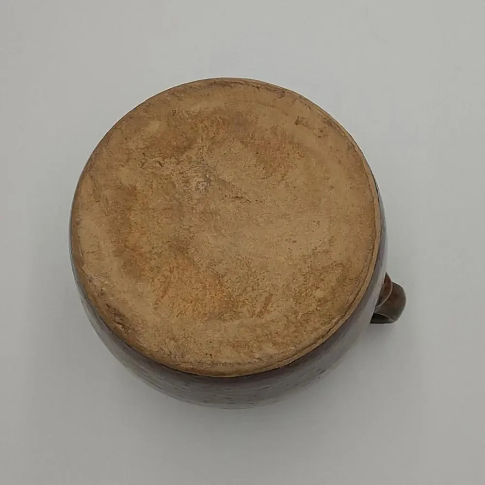 Small Brown Stoneware Jug and Lid - Picture 6 of 6